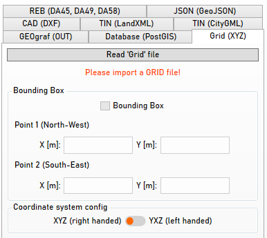 Grid import